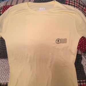 Rowdy gentlemen pocket tee slightly worn